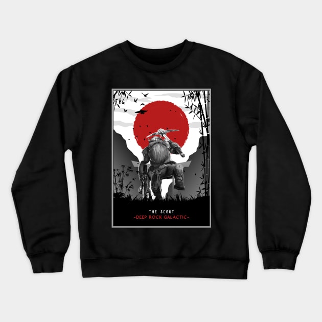 Scouts japan minimalist Crewneck Sweatshirt by NekerArt